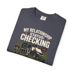 My Relationship Status Checking The Level - T-Shirt