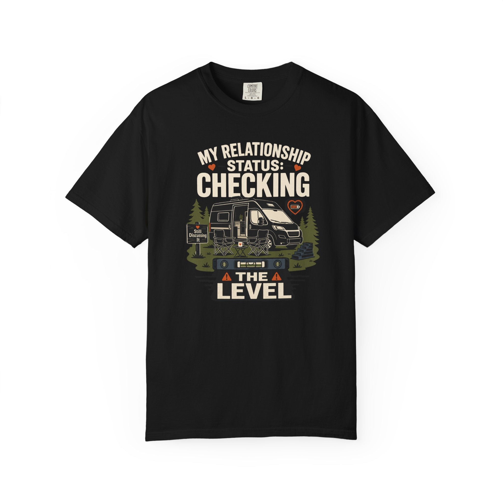 My Relationship Status Checking The Level - T-Shirt