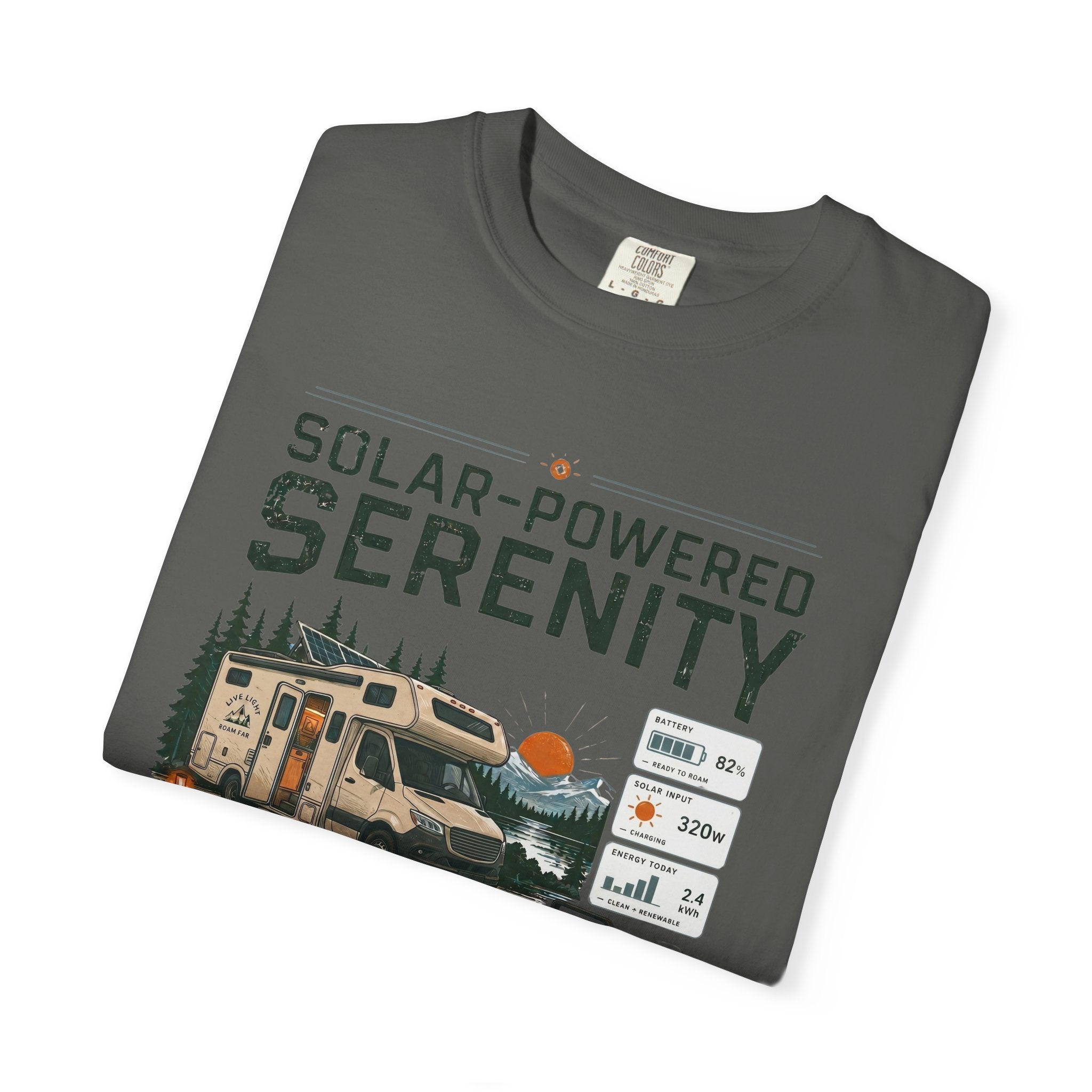 Solar-Powered Serenity - T-Shirt