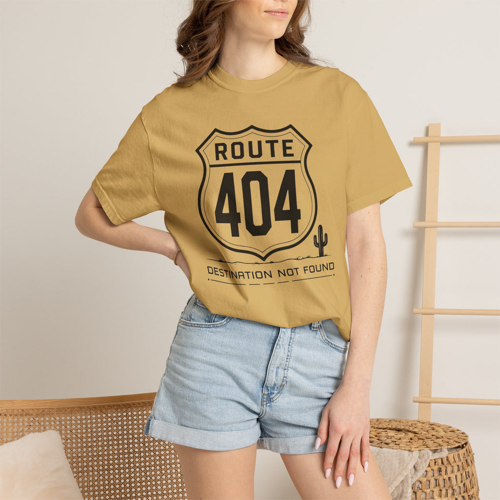 Route 404 Destination Not Found - T-Shirt