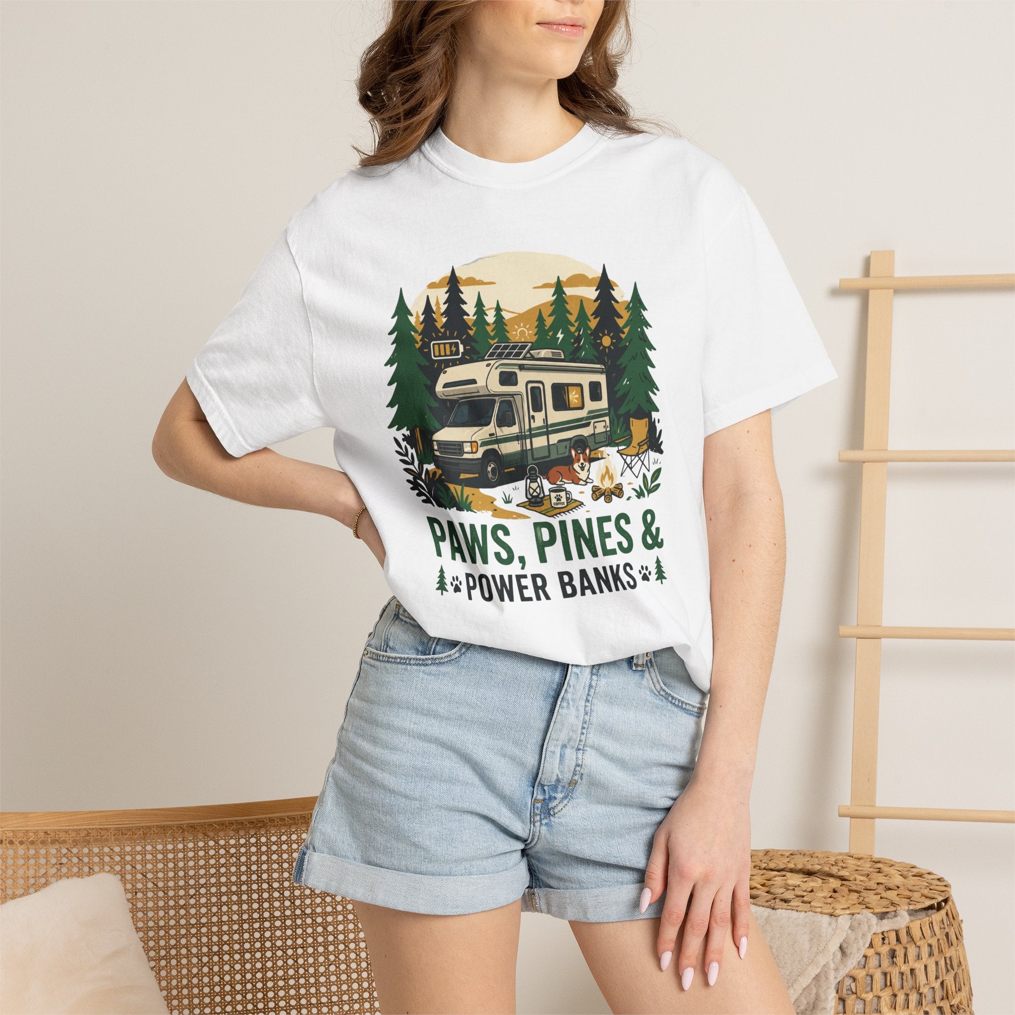 Paws Pines Power Banks - T-Shirt