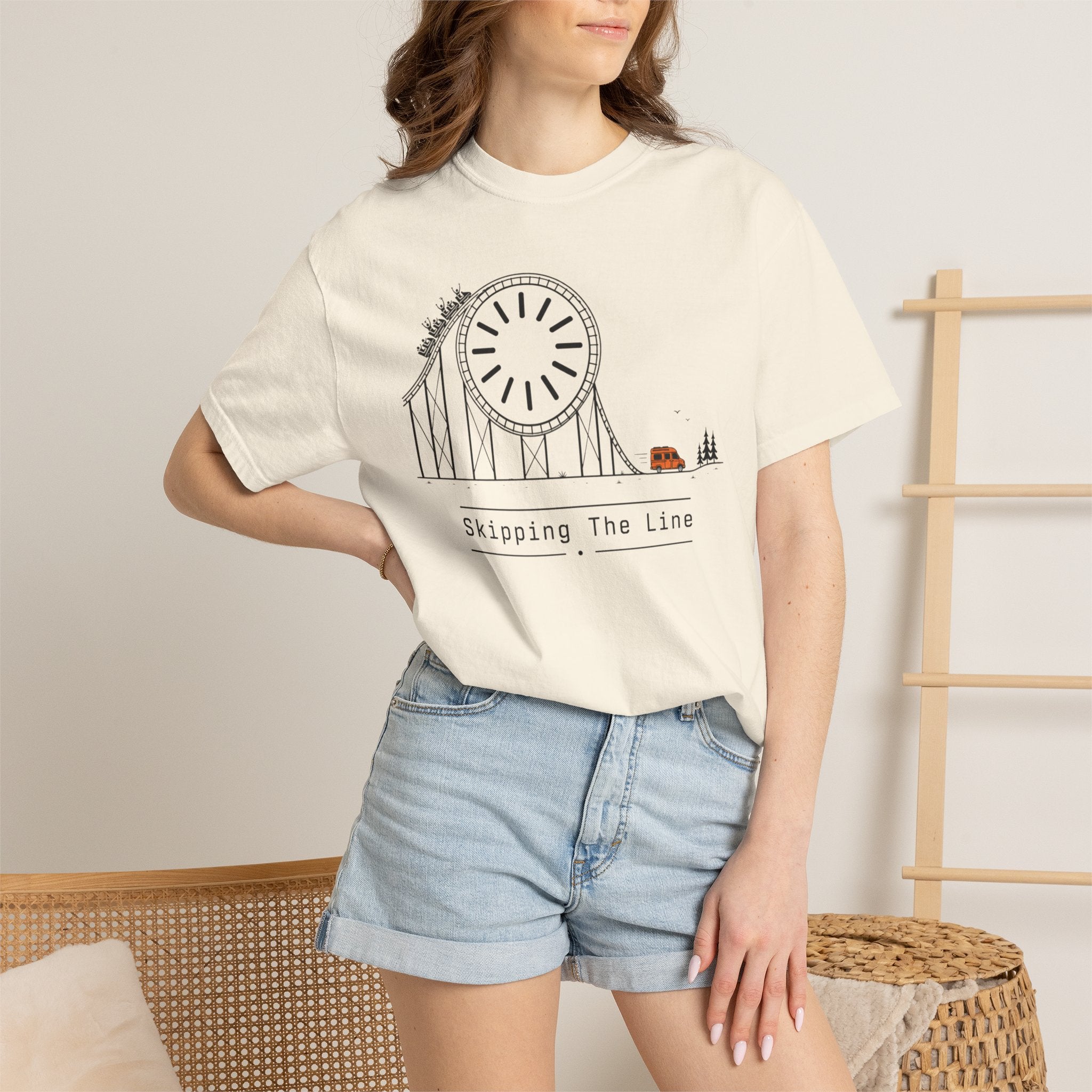 Skipping The Line - T-Shirt