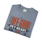 Off Grid Pet Ready Peace Locked - T-Shirt
