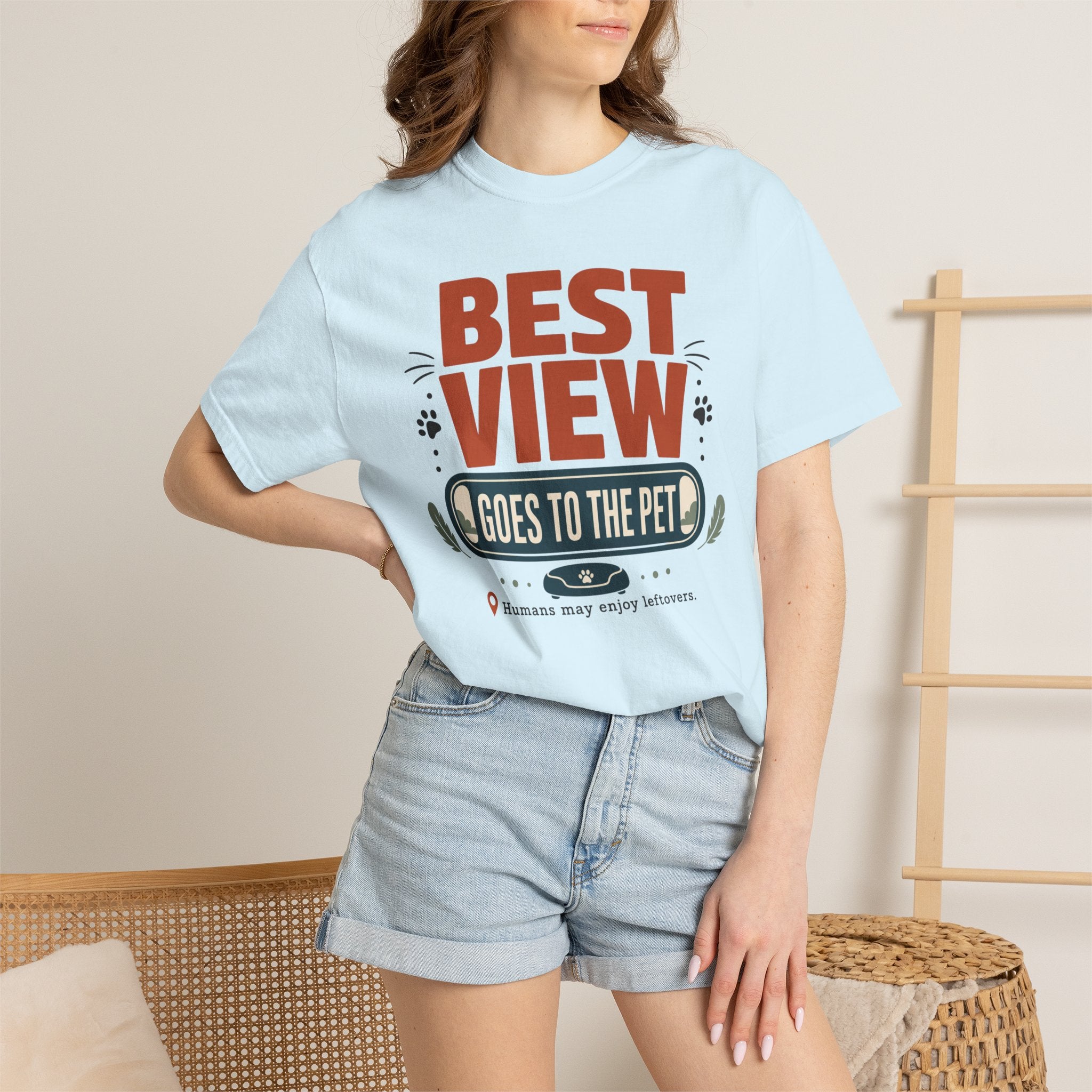 Best View Goes To The Pet - T-Shirt
