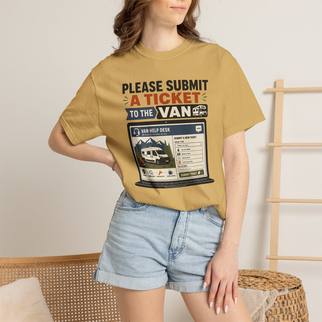 Please Submit A Ticket To The Van - T-Shirt