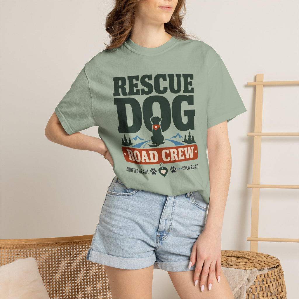 Rescue Dog Road Crew - T-Shirt