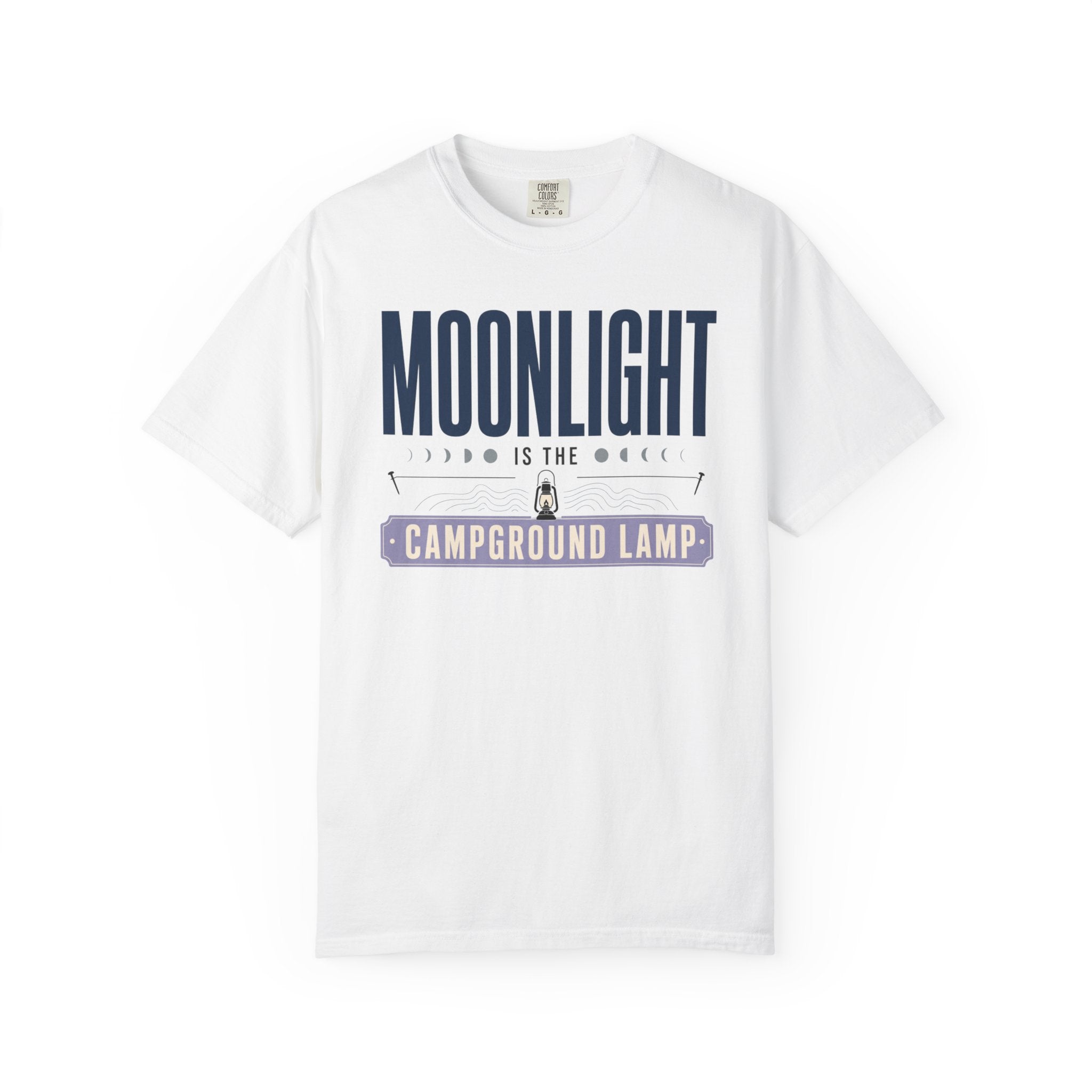 Moonlight Is The Campground Lamp - T-Shirt