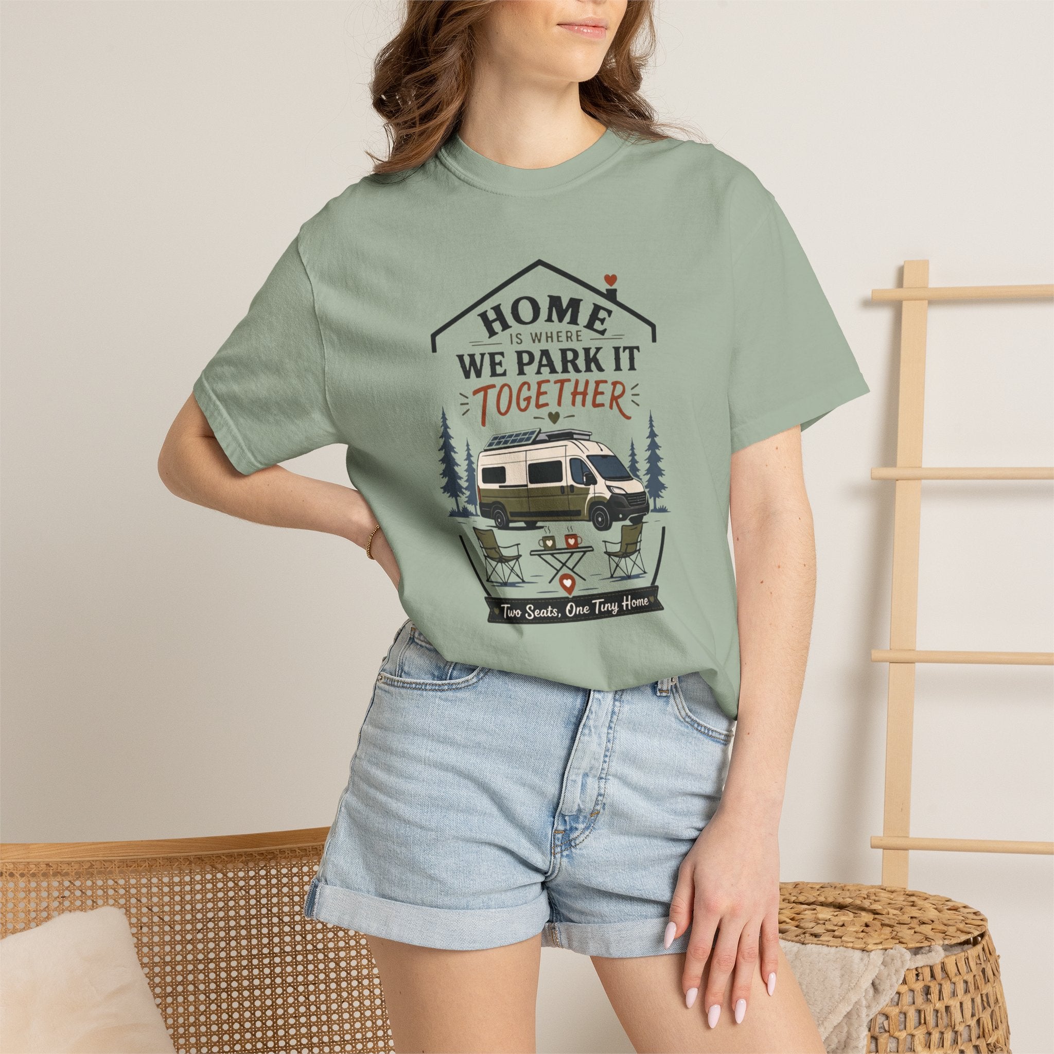 Home Is Where We Park It Together - T-Shirt