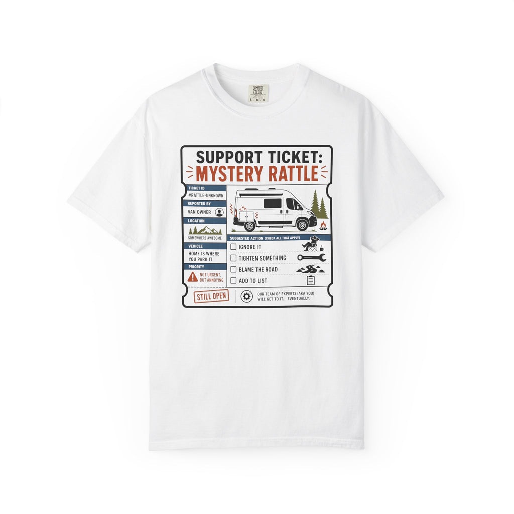 Support Ticket Mystery Rattle - T-Shirt