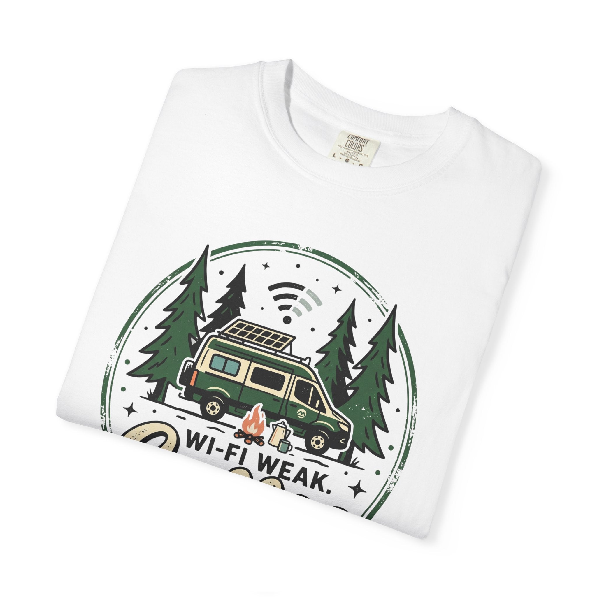 Wifi Weak Coffee Strong - T-Shirt