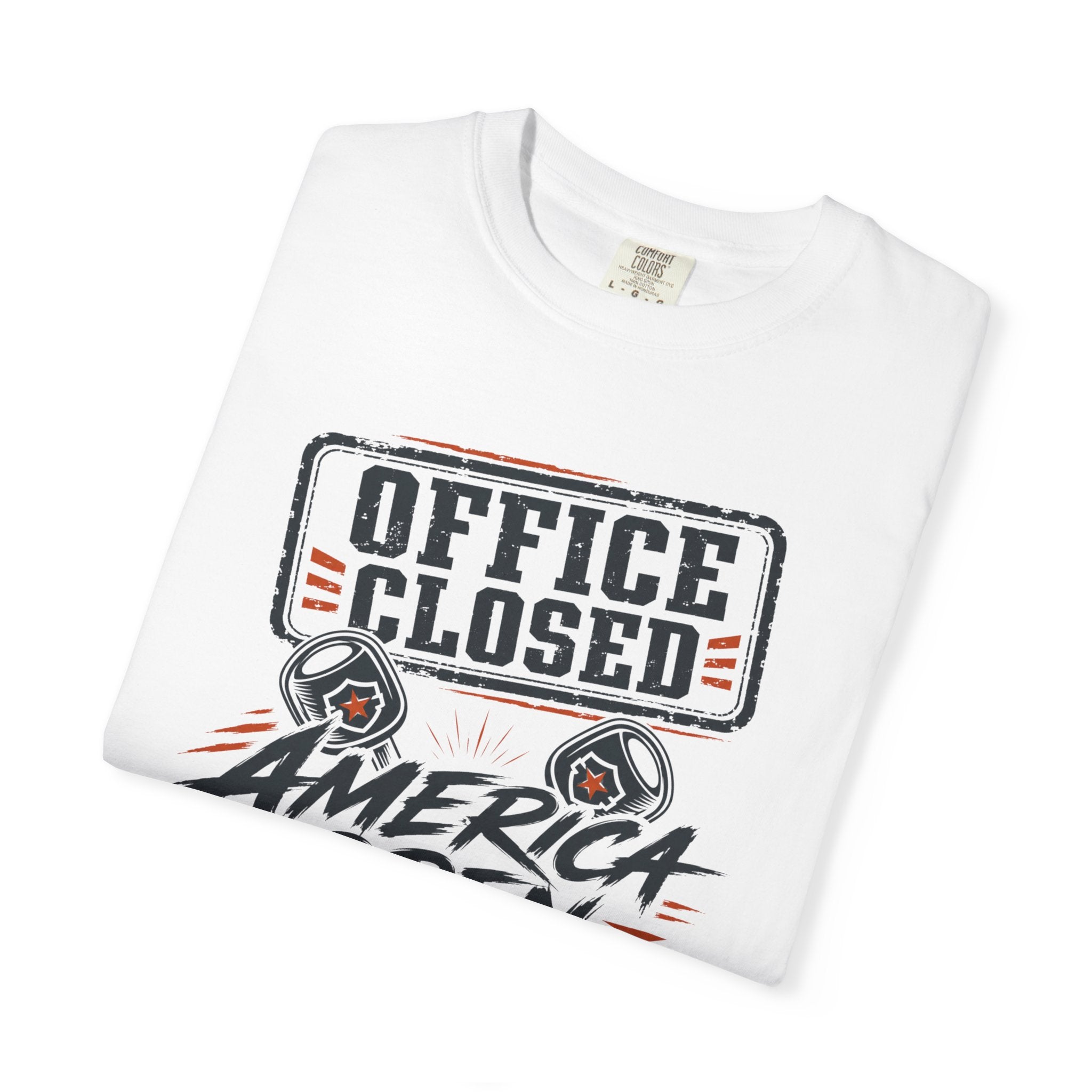 Office Closed America Open - T-Shirt