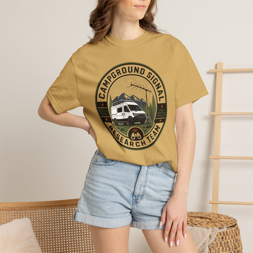 Campground Signal Research Team - T-Shirt