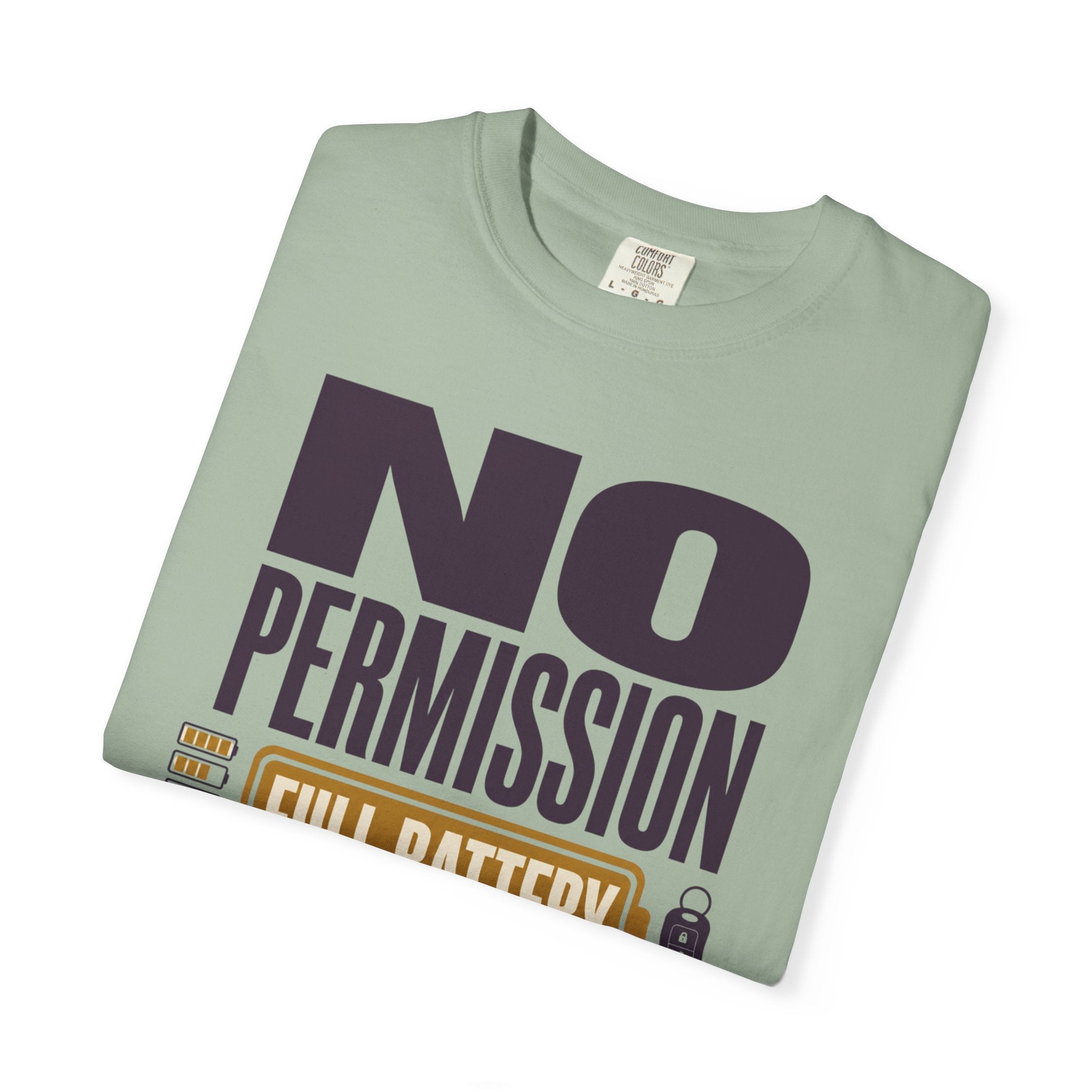 No Permission Full Battery - T-Shirt
