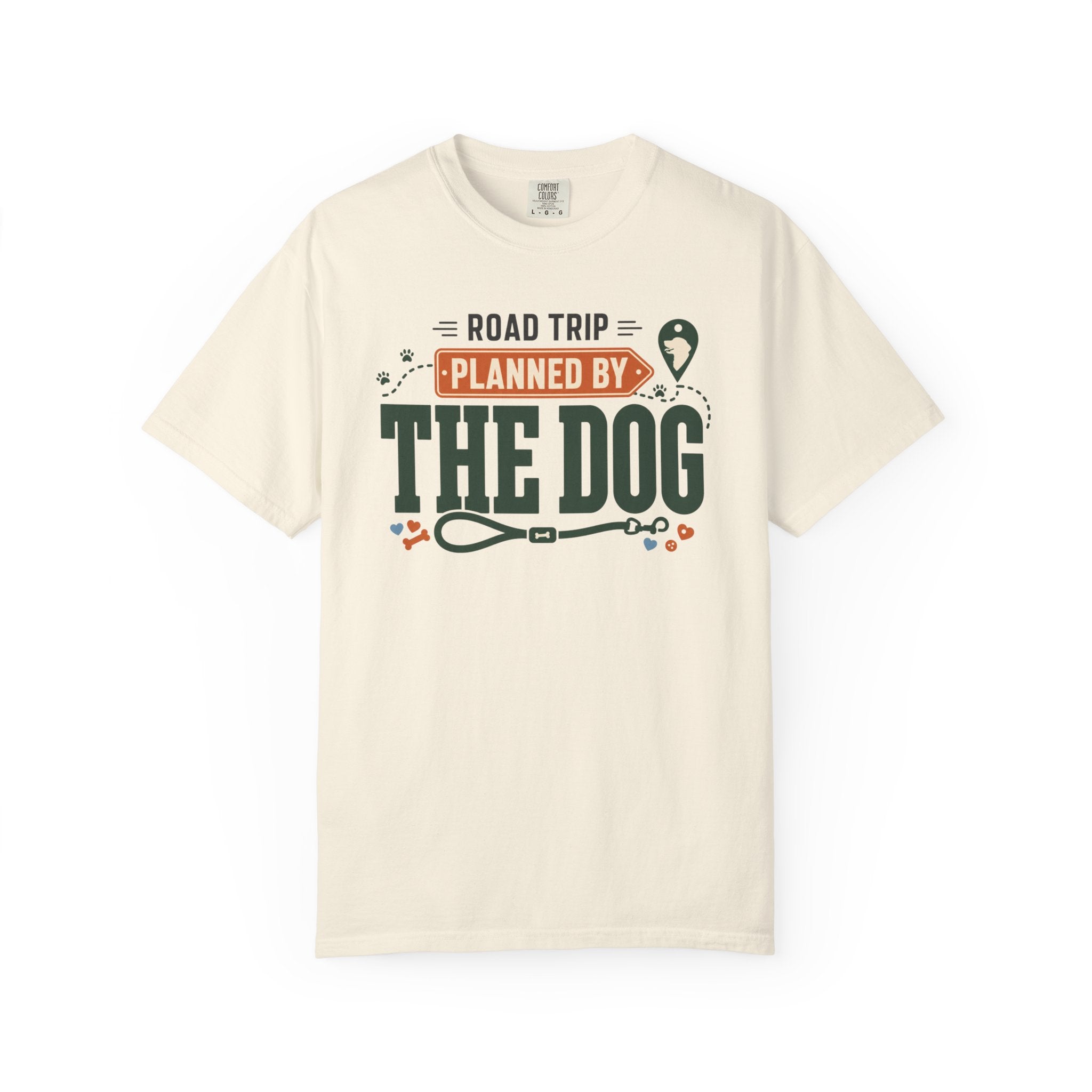 Road Trip Planned By The Dog - T-Shirt