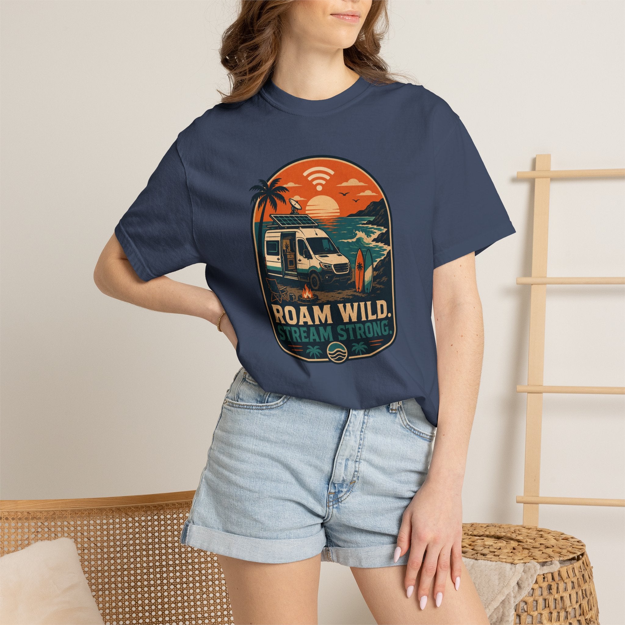 Roam Wild Stream Strong - T-Shirt
