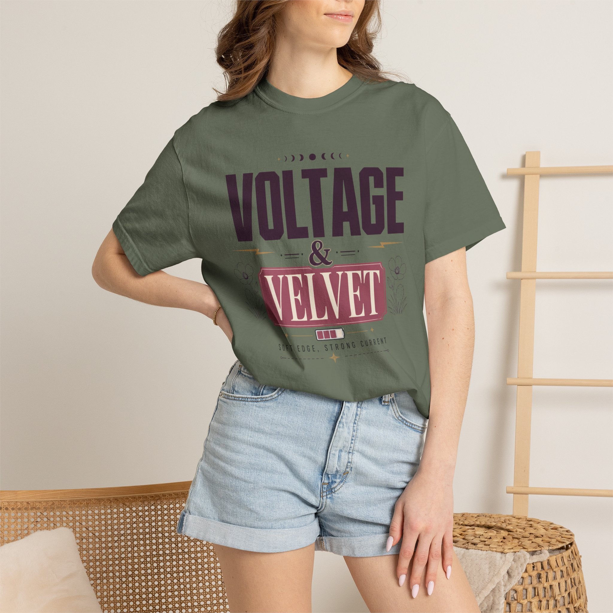 Voltage And Velvet - T-Shirt