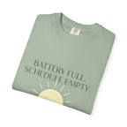 Battery Full Schedule Empty - T-Shirt