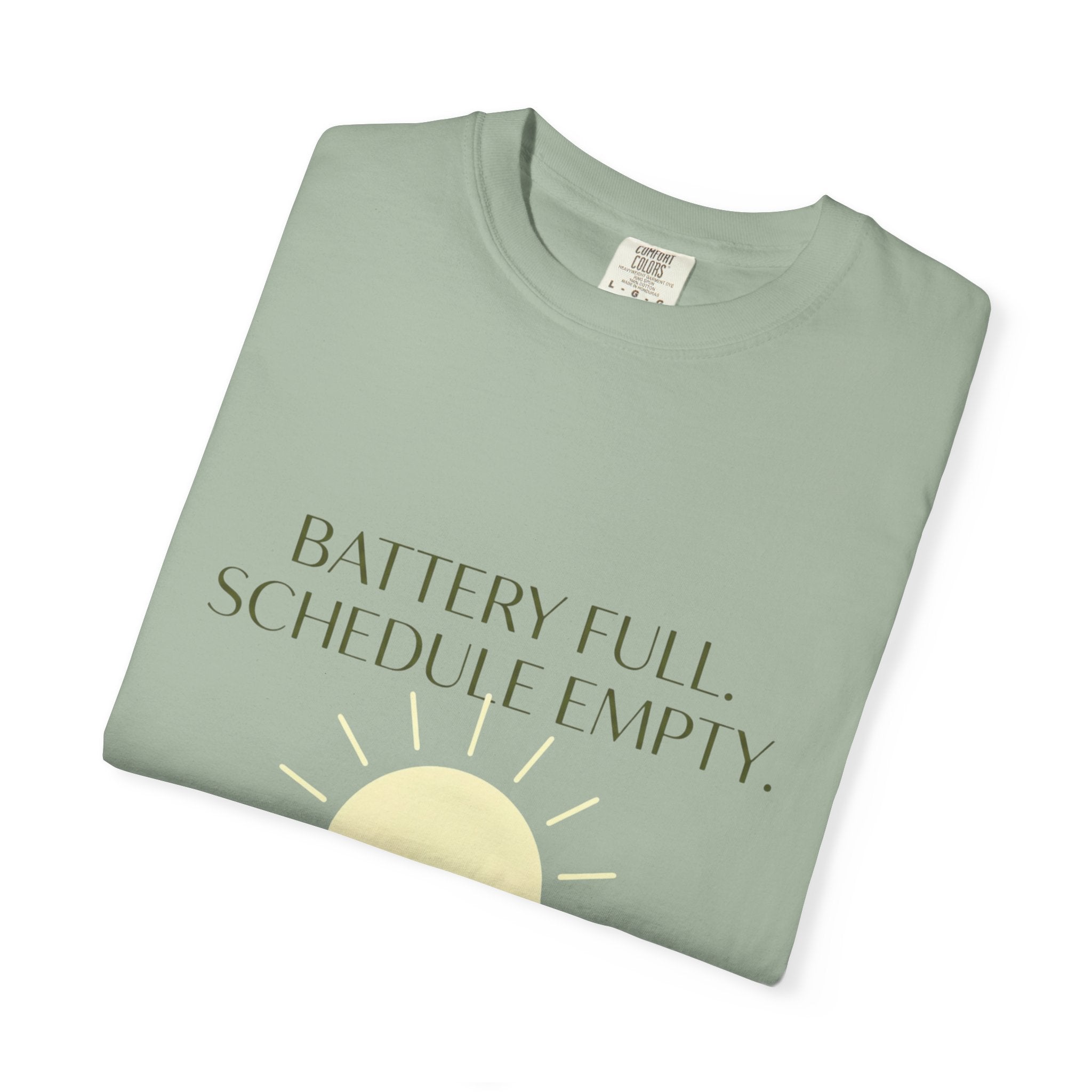 Battery Full Schedule Empty - T-Shirt