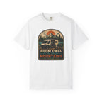 Zoom Call In The Front Mountains In The Back - T-Shirt