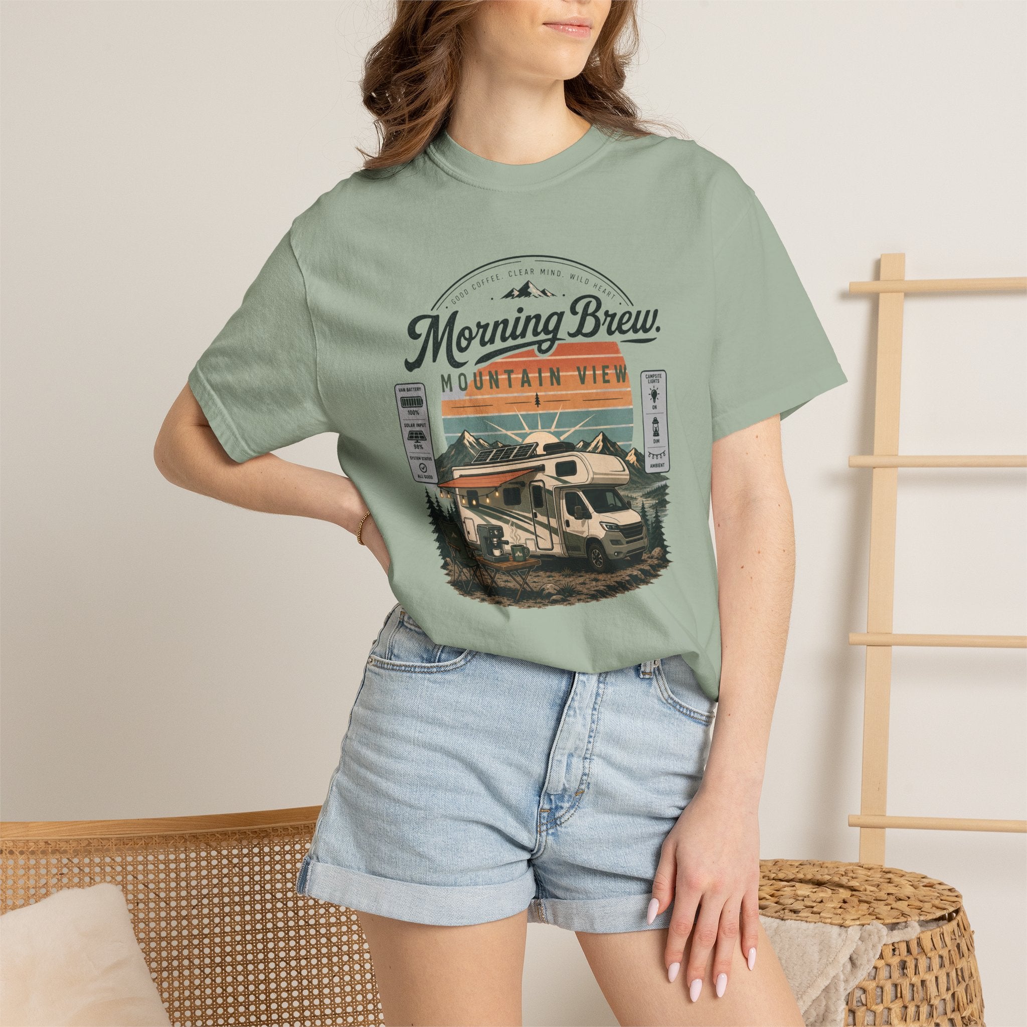 Morning Brew Mountain View - T-Shirt