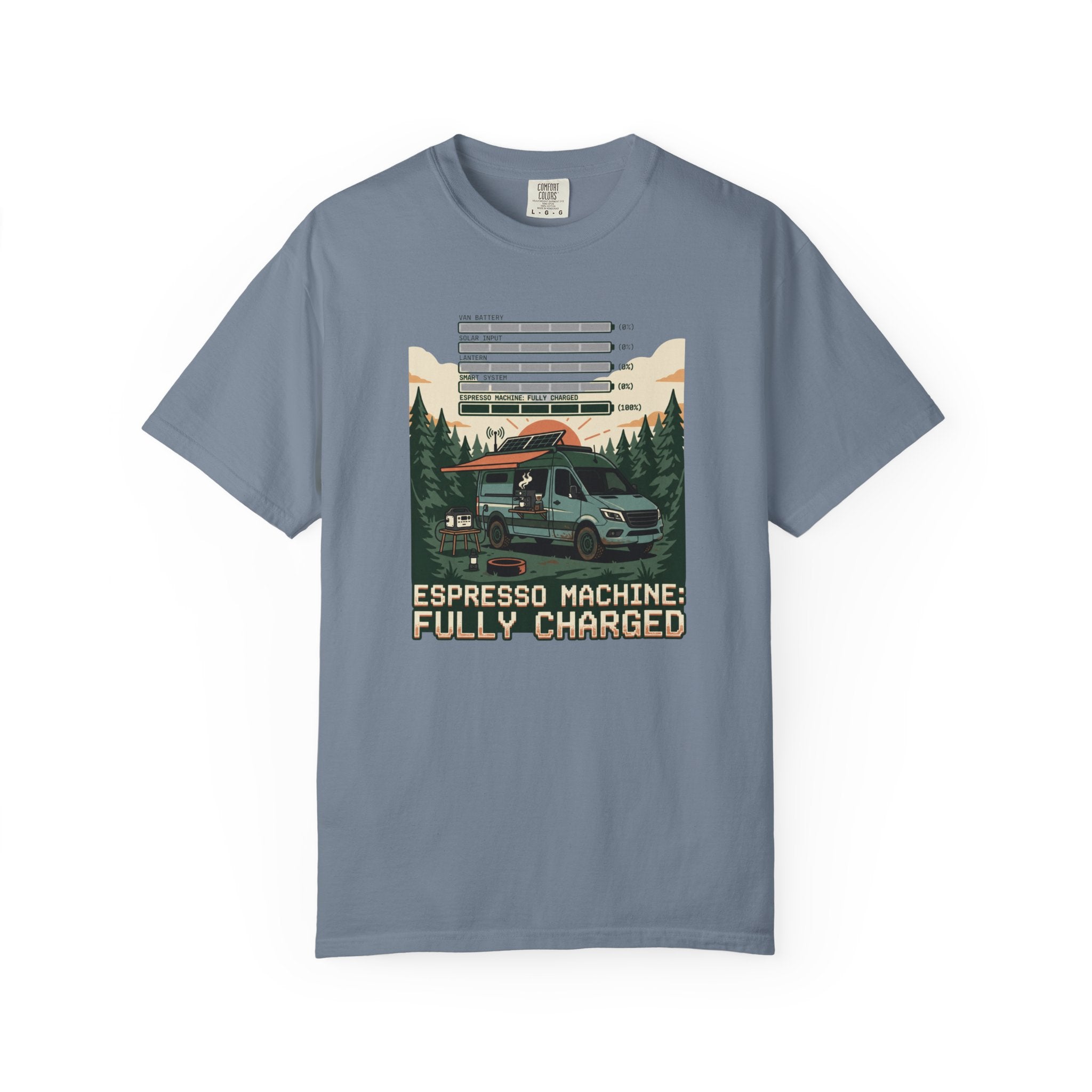 Espresso Machine Fully Charged - T-Shirt