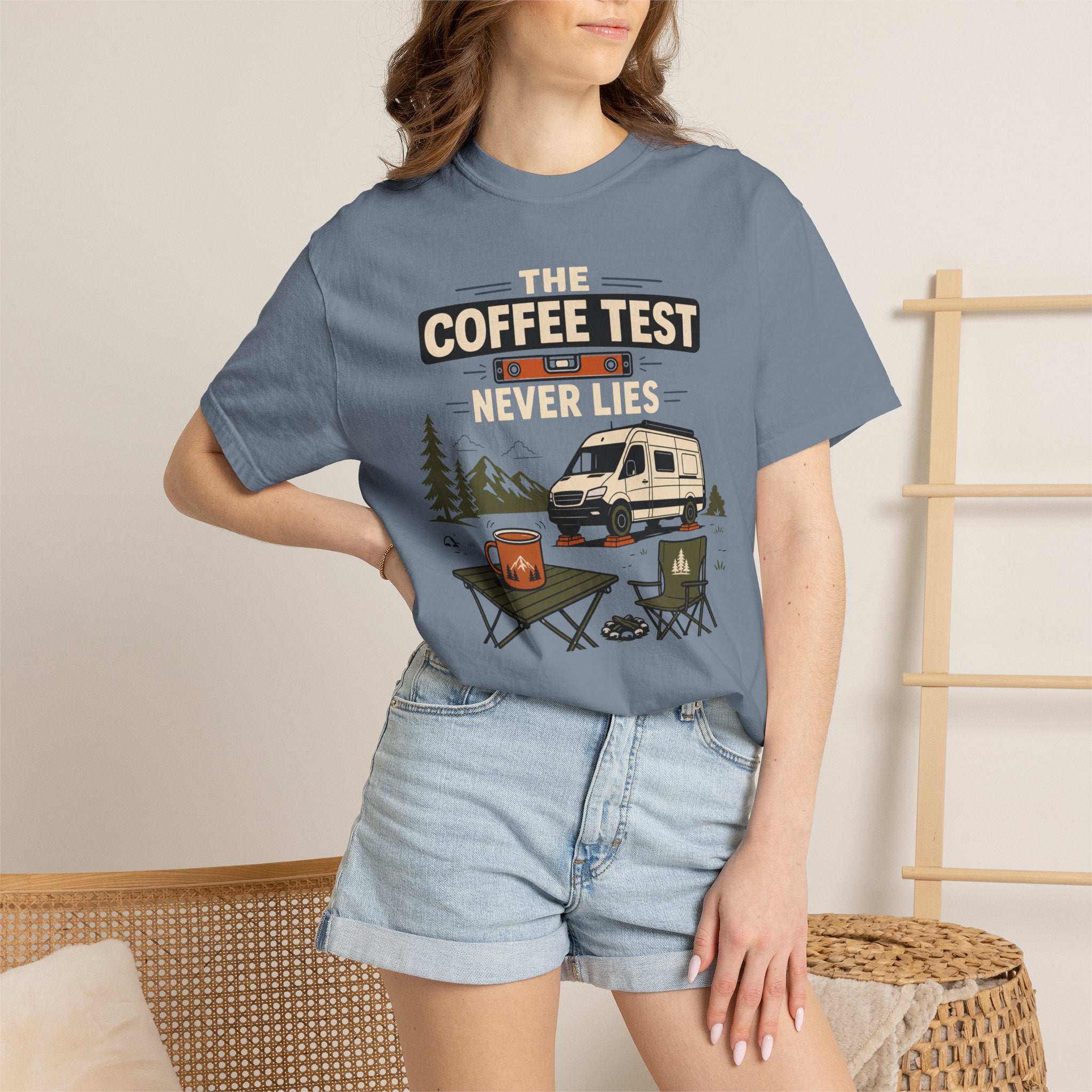 The Coffee Test Never Lies - T-Shirt