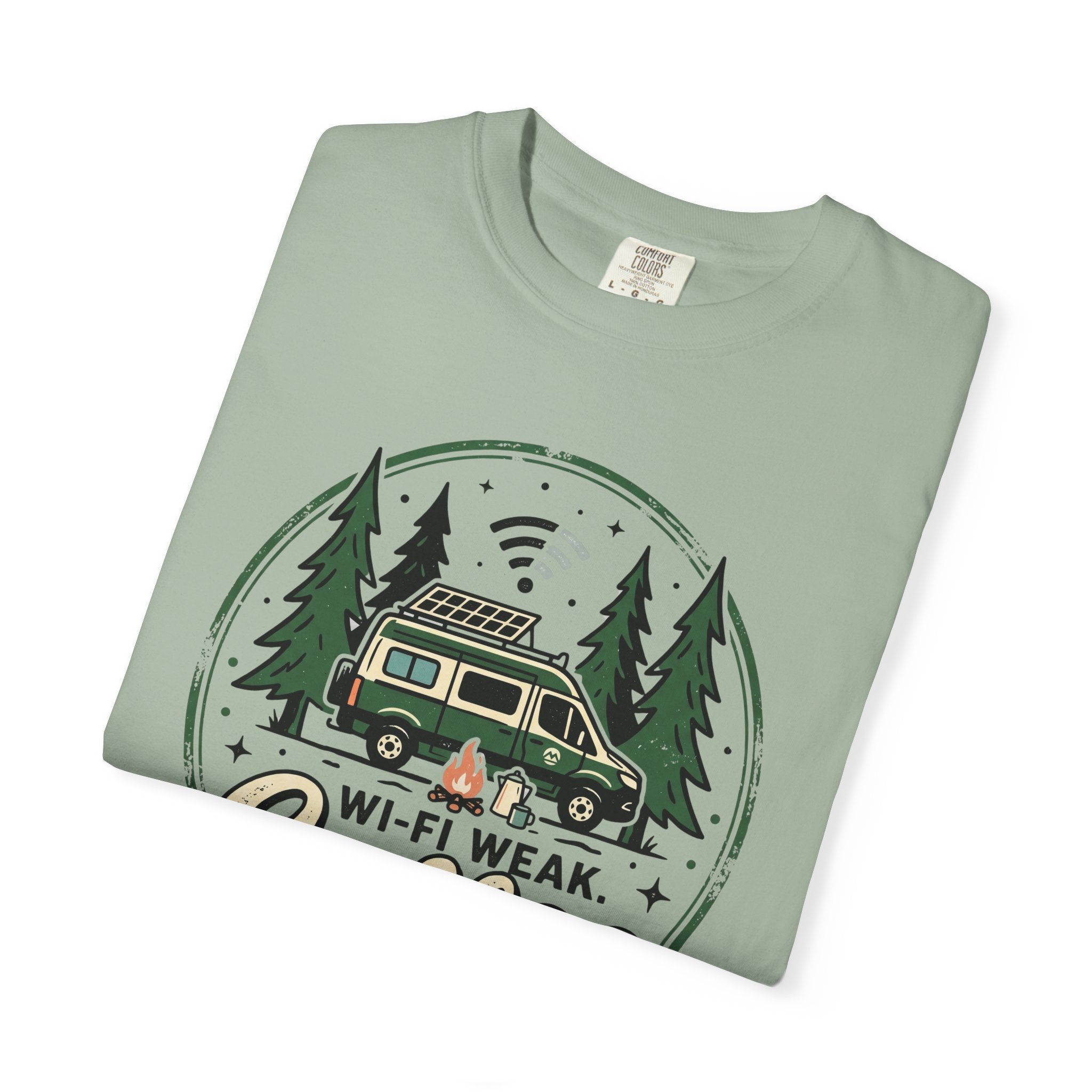 Wifi Weak Coffee Strong - T-Shirt