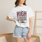 High Standards Window Seat Dog - T-Shirt