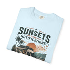 Sunsets Over Notifications - T-Shirt