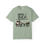 Coffee Solar Then People - T-Shirt