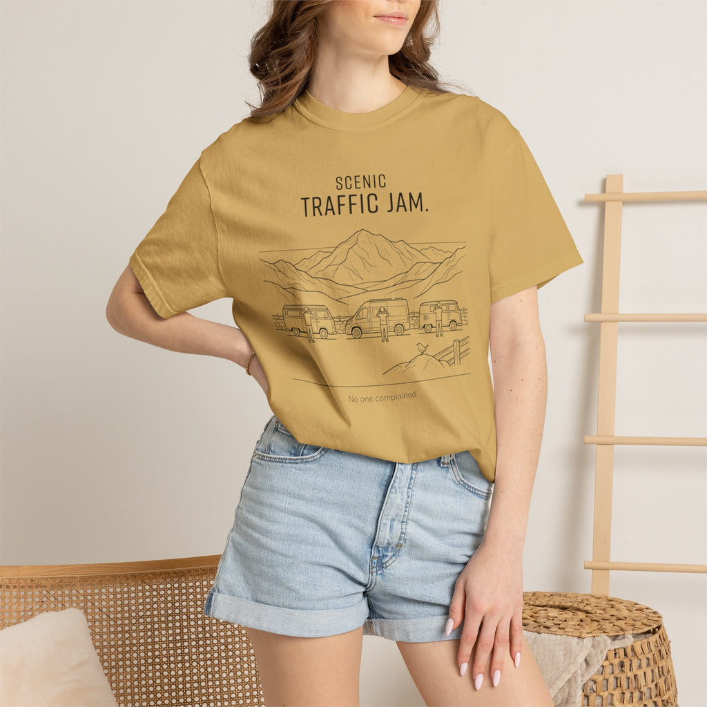 Sunset Traffic Jam No One Complained - T-Shirt