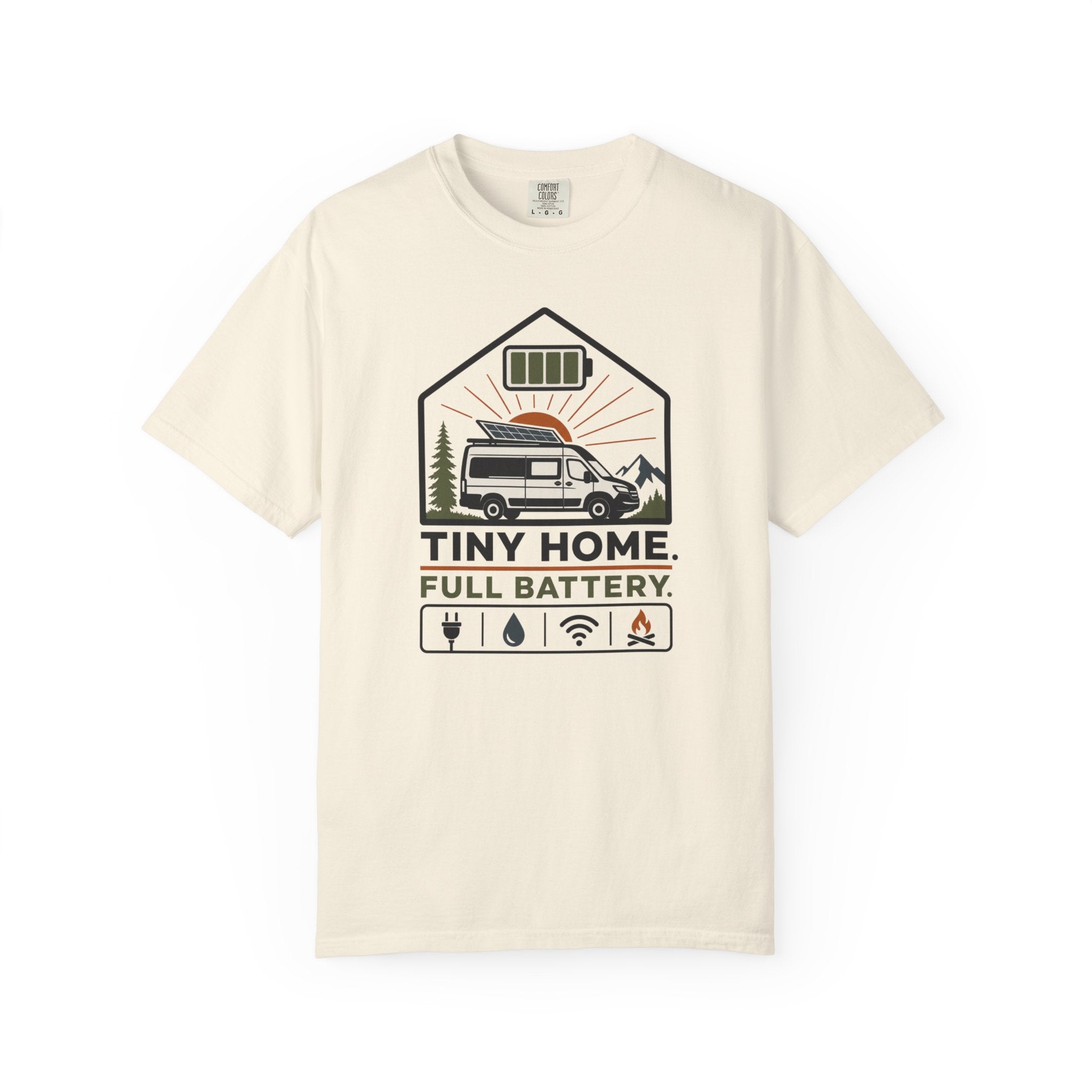 Tiny Home Full Battery - T-Shirt