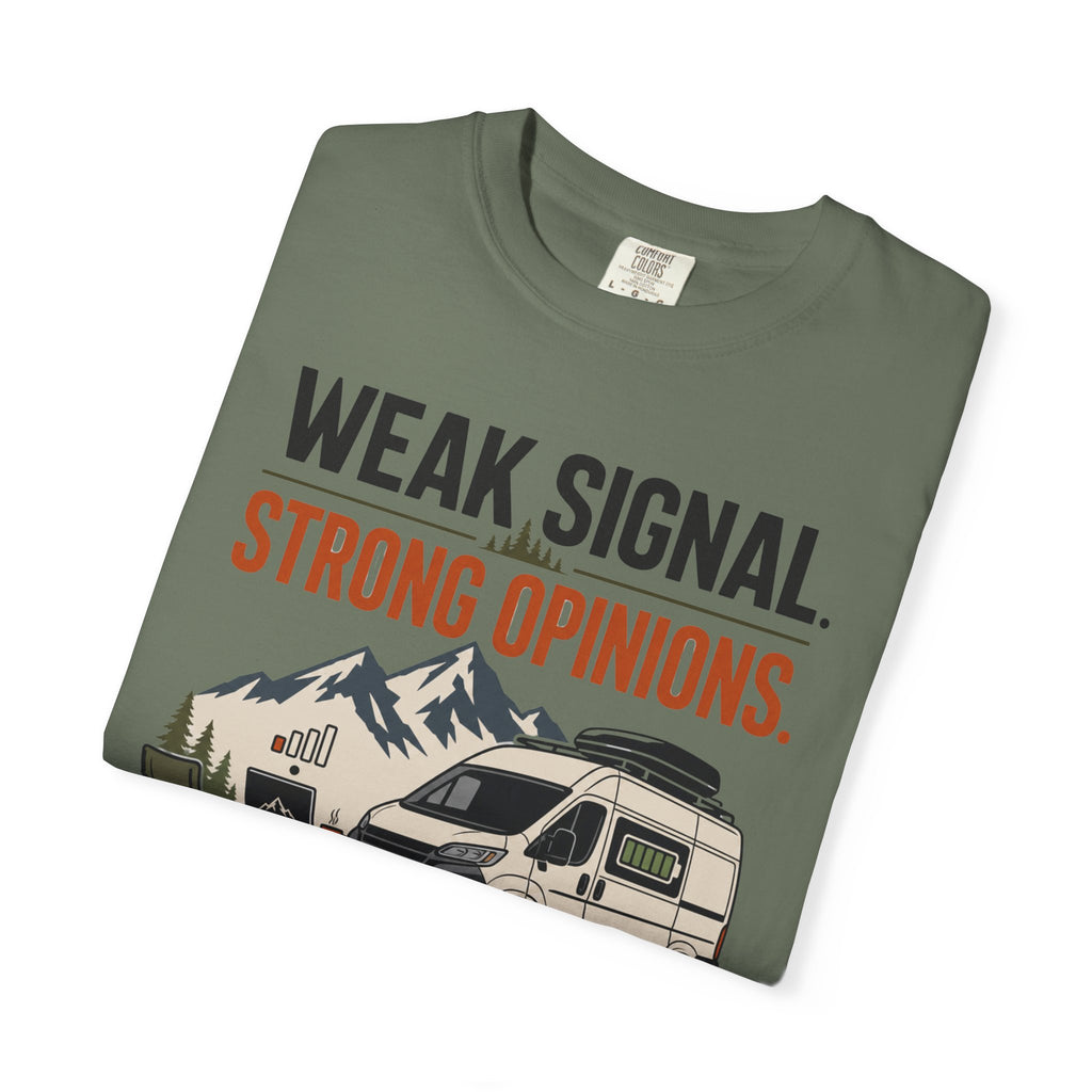 Weak Signal Strong Opinions - T-Shirt