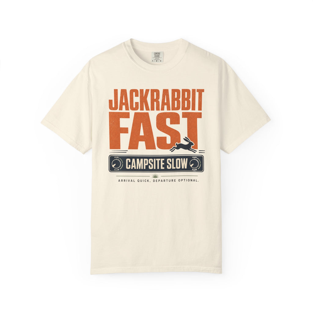 Jackrabbit Fast Campsite Slow - T-Shirt