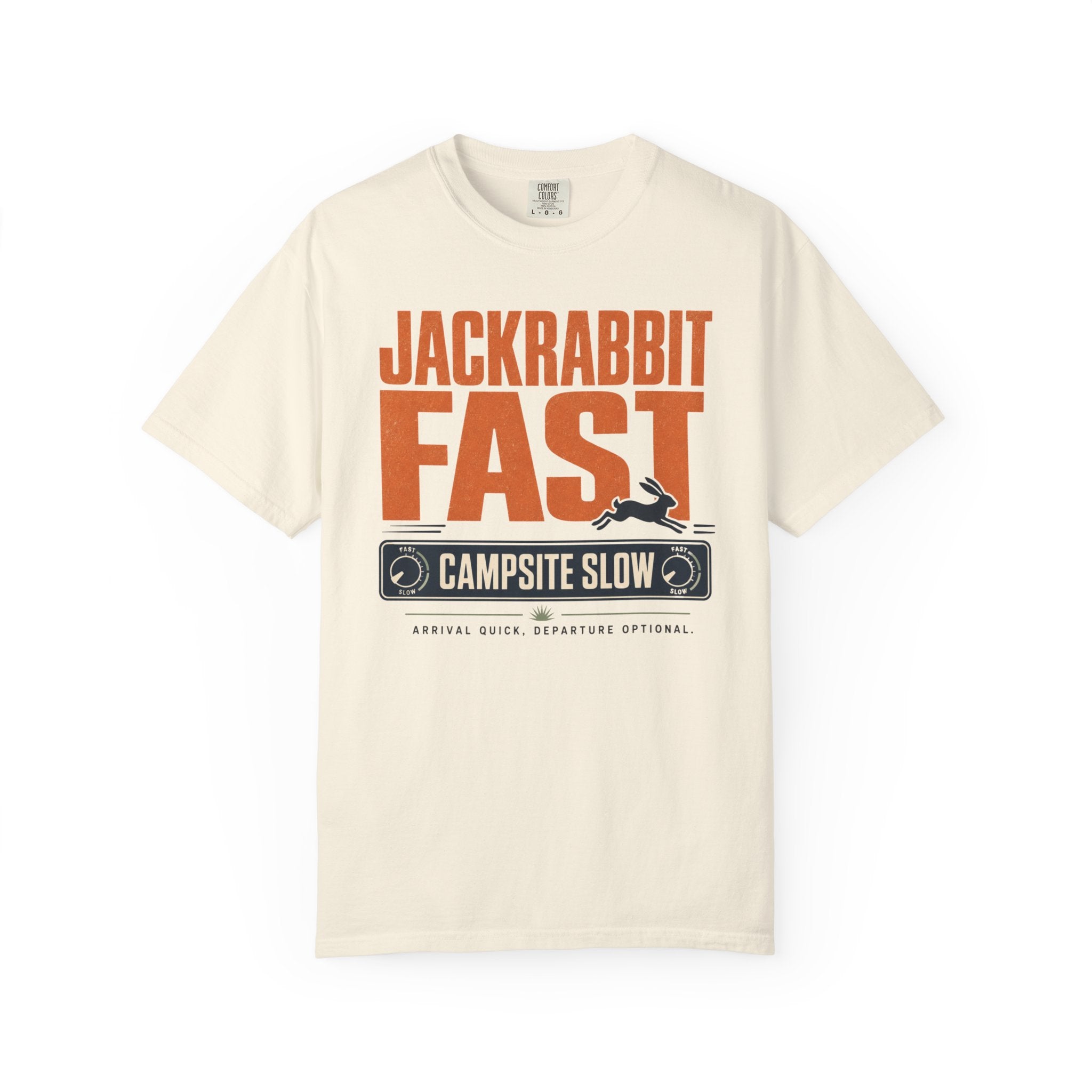 Jackrabbit Fast Campsite Slow - T-Shirt