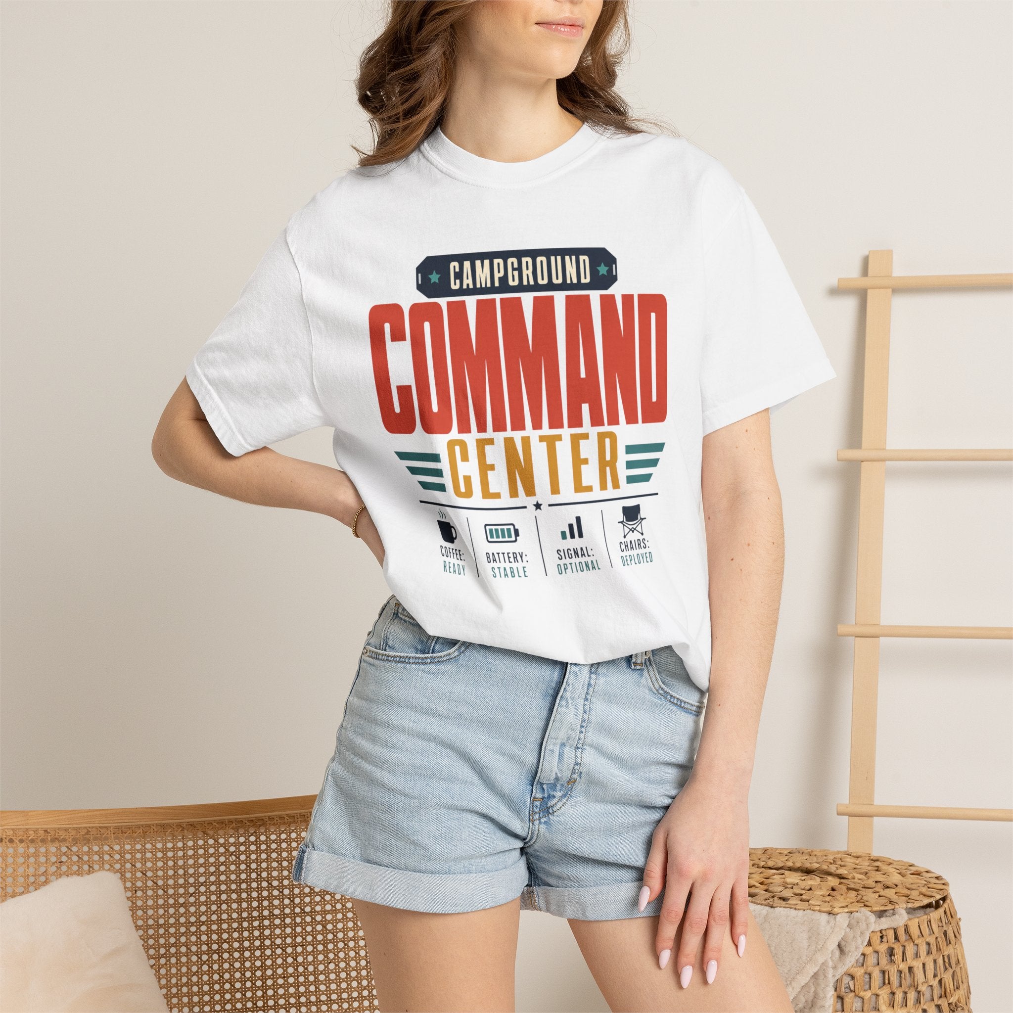 Campground Command Center - T-Shirt