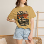 Camping With Unlimited Data and Limited Common Sense - T-Shirt