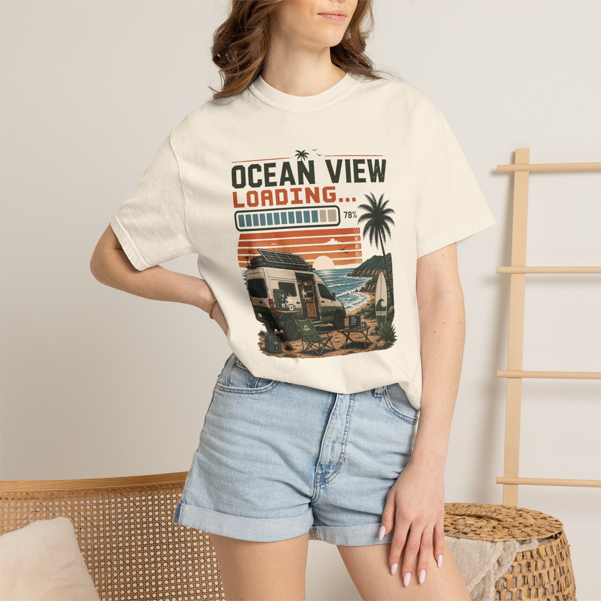 Ocean View Loading - T-Shirt