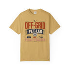 Off Grid Pet Led Peace Focused - T-Shirt