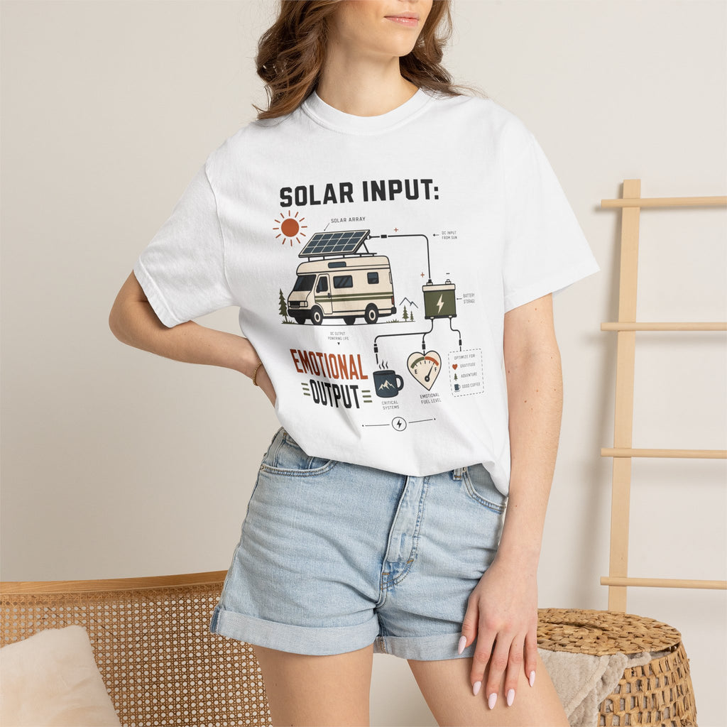 Solar Input Emotional Output - T-Shirt