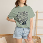 America Looks Better Through A Windshield - T-Shirt