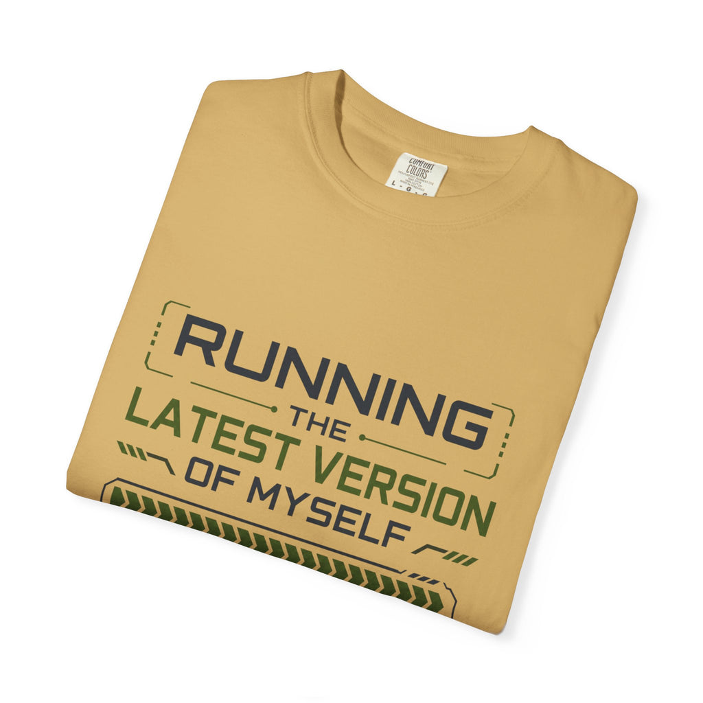 Running The Latest Version Of MySelf - T-Shirt