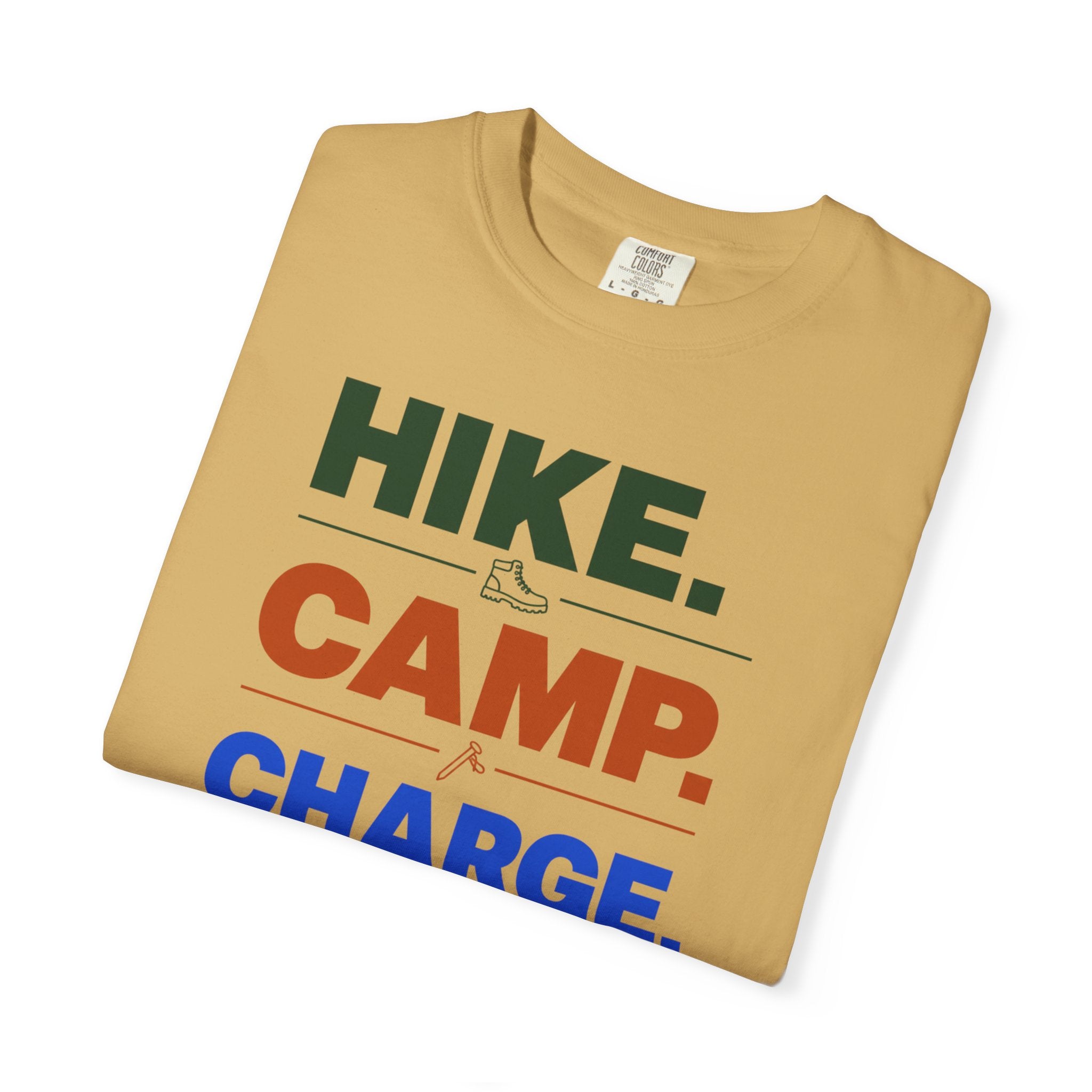 Hike Camp Charge Repeat - T-Shirt