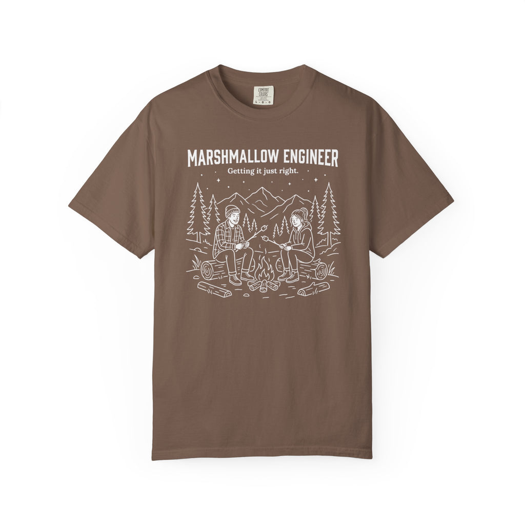 Marshmallow Engineer Getting It Just Right - T-Shirt