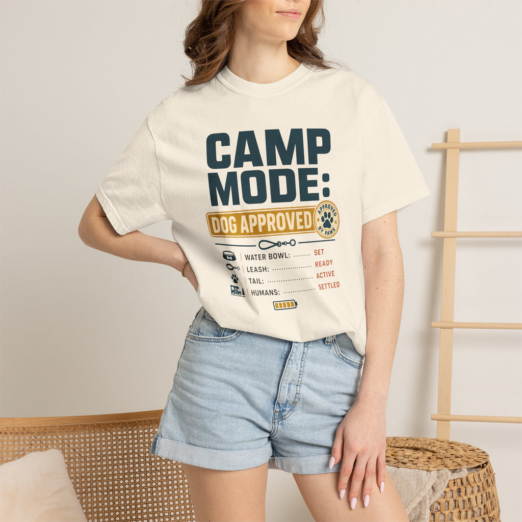 Camp Mode Dog Approved - T-Shirt
