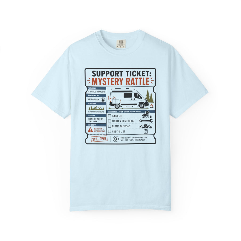 Support Ticket Mystery Rattle - T-Shirt