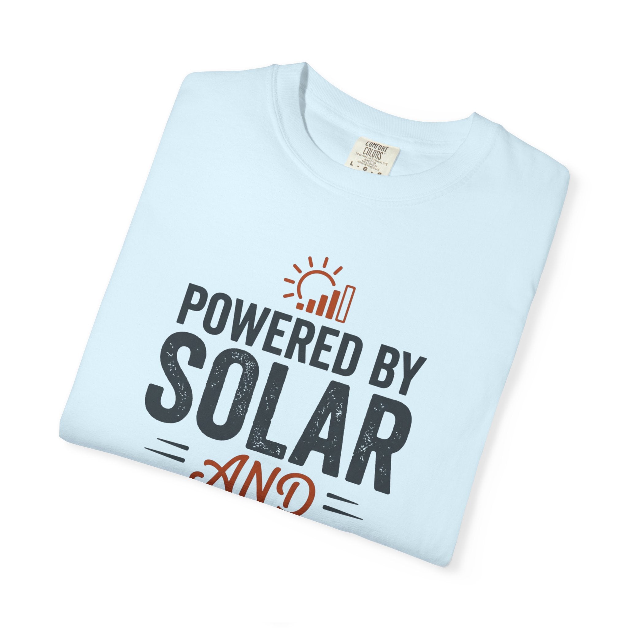 Powered By Solar And Poor Cell Service - T-Shirt