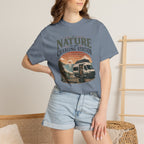 Nature Is My Charging Station - T-Shirt