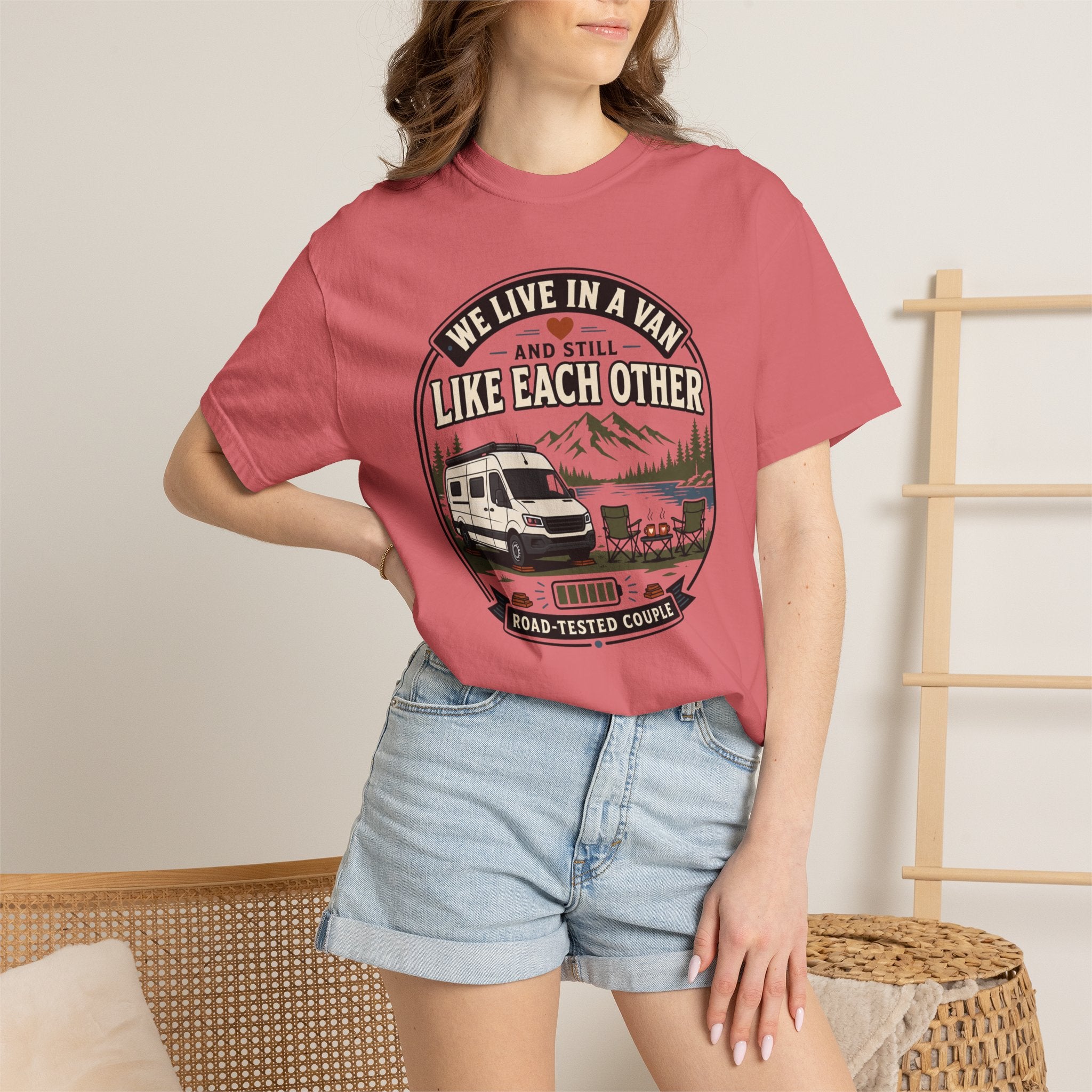 We Live In A Van And Still Like Each Other - T-Shirt