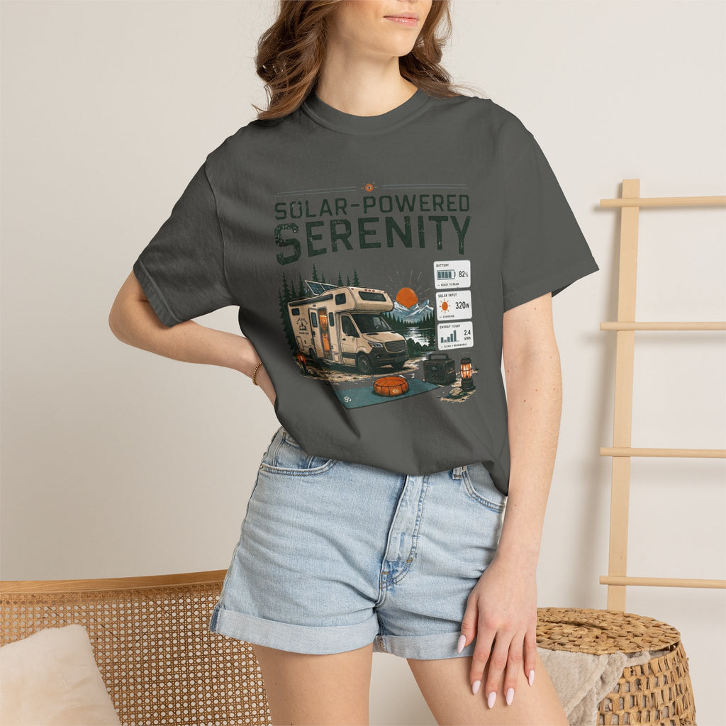 Solar-Powered Serenity - T-Shirt